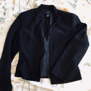Ann Taylor Black Crop Blazer